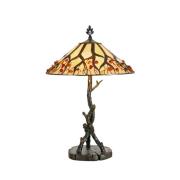 Bordlampe Jordis i Tiffany-stil