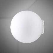 Fabbian Lumi Sfera vegglampe av glass, Ø 40 cm