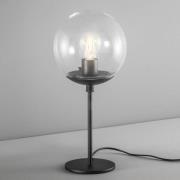 Bordlampe Global Ø 20 cm svart