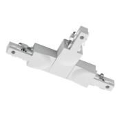 T-kobling DUOline, beskyttelsesleder høyre hvit matt