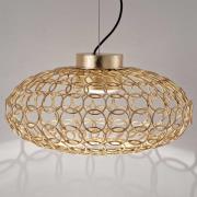 Terzani G.R.A. - Oval designerpendellampe, gull