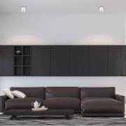 Downlight Bima, rund hvit