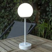 Newgarden Norai Slim LED-bordlampe, hvit