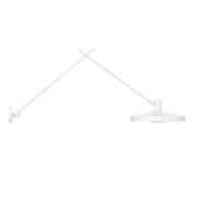 GRUPA Arigato vegglampe 1-lampe 140cm Ø45cm hvit