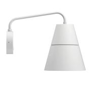 GRUPA Ili Ili vegglampe med tilkoblingskabel, hvit