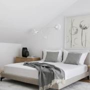 GRUPA Arigato vegglampe 2 lyskilder 70 cm hvit