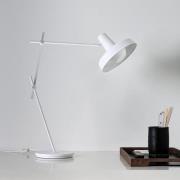 GRUPA Arigato bordlampe, tredelt arm, hvit