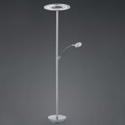 LED-gulvlampe Monti av nikkel, leselampe, CCT