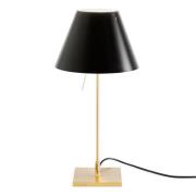 Luceplan Costanzina bordlampe messing svart