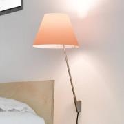 Luceplan Costanzina vegglampe aluminium, pudder