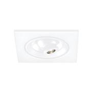 Egger Riga Zooom LED-downlight kantet hvit 2 700 K