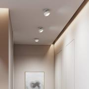 Puk! 120 Move LED-spot matt linse hvit matt/krom