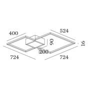 WEVER & DUCRÉ Venn 2.0 Ceiling 47 W 2 700 K hvit