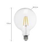 Arcchio LED-globepære G125 E27 3,8W 2 700 K 806lm