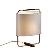 Bordlampe Margot høyde 44cm sølv nikkel svart