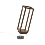 Zafferano Home LED-batteri-lykt IP54 corten