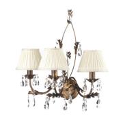 Vegglampe Karen 3 lyskilder bronse