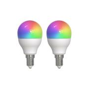 LUUMR Smart LED E14 4,9W CCT RGB Zigbee Tuya Hue 2stk