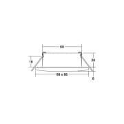 BRUMBERG Chooose LED-downlight kantet svart