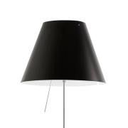 Luceplan Costanza gulvlampe D13t, alu/svart