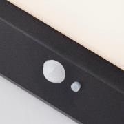 LED utendørs-vegglampe med solenergi 67418BK