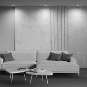 Maytoni Hoop innfellingslampe, rund, hvit