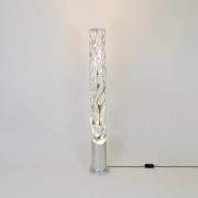 Talismano gulvlampe, sølvfarget, høyde 176 cm, jern