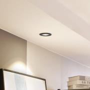 Arcchio LED-downlight Zarik svart, 3 000 K