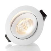 SLC One 360° LED innfelte lamper hvit 2 700 K