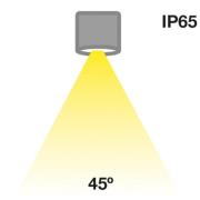 SLC MiniOne Fast LED-downlight IP65 svart 927