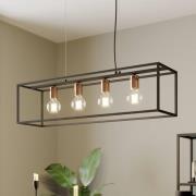 Hengelampe Floki som åpen kube, 4 lyskilder