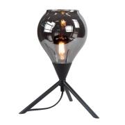 Bordlampe Cambio, svart/røyk