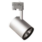 LED-spot Marco for 3-fase skinne sølv 4 000K