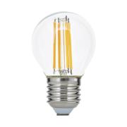 LED-pære E27 G45 4,5 W filament klar 827 dimbar