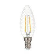 LED-mignonpære E14 3 W 2 700 K filament vridd