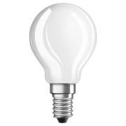 OSRAM LED-dråpepære E14 4 W dagslys matt