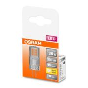 OSRAM LED-stiftpære G4 2,2W, varmhvit, 300 lm