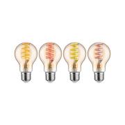 Paulmann LED-pære ZigBee E27 6,3W RGBW dim gull