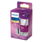 Philips LED Classic dråpepære E27 P45 1,4 W klar