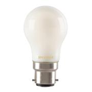 Dråper LED-pære B22 4,5W 827 matt