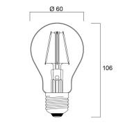 Sylvania ToLEDo Retro LED-pære E27 4,1W grønn