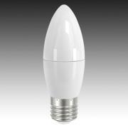 E27 LED-mignonpære 4,5W 827 satinert