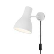 Anglepoise Type 75 vegglampe med plugg hvit