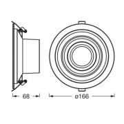 Ledvance Decor Filament Echo LED-downlight