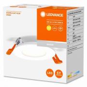 LEDVANCE Recess Slim LED-innfellingslampe Ø8,5 cm 3000K