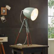 Retro-bordlampe Dundee i mintgrønn