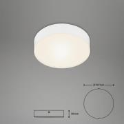 Flame LED-taklampe, Ø 15,7 cm, hvit