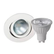 Megatron DecoclicSet downlight GU10 5,2W hvit