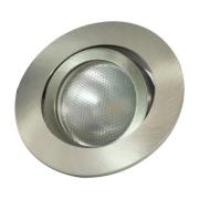 LED innfelt spot Decoclic GU10/GU5.3, rund, jern