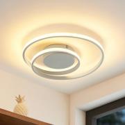 Lindby LED-taklampe Emisua CCT dimbar, hvit